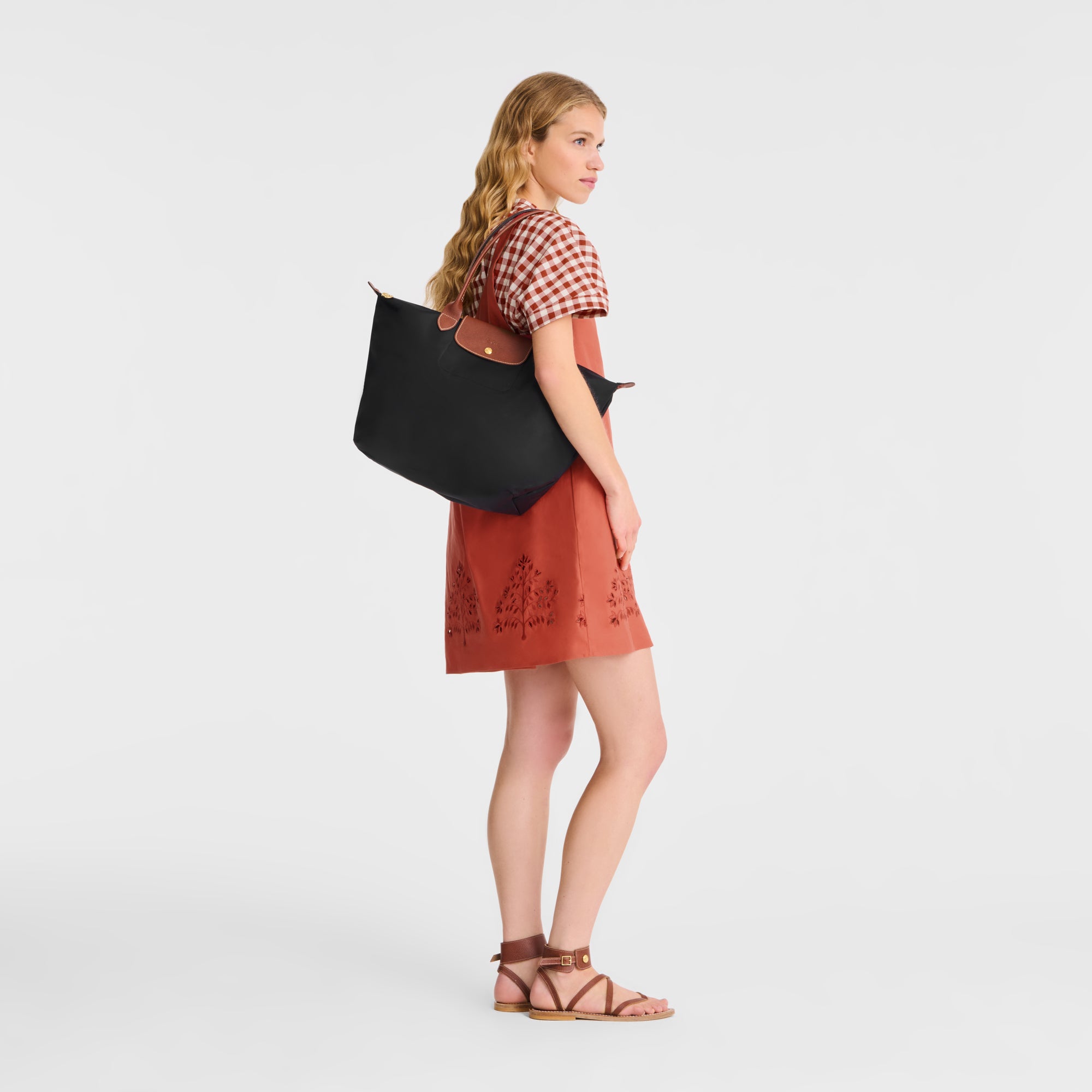 Longchamp - Large Le Pliage Tote Bag Black